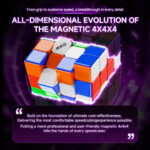 QiYi M PRO 4×4 V2 Magnetic Speedcube – Ball-Core Technology with UV-Coated Finish - view 8