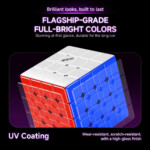 QiYi M PRO 4×4 V2 Magnetic Speedcube – Ball-Core Technology with UV-Coated Finish - view 11