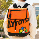 QiYi Backpack – Orange, Spacious Speedcuber Backpack with Large Main Compartment for Cubes, Laptop and Books - view 4