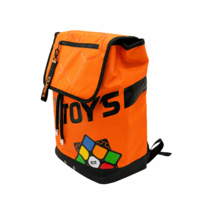 QiYi Backpack – Orange, Spacious Speedcuber Backpack with Large Main Compartment for Cubes, Laptop and Books - view 2