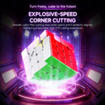 QiYi M PRO 4×4 V2 Magnetic Speedcube – Ball-Core Technology with UV-Coated Finish - view 13
