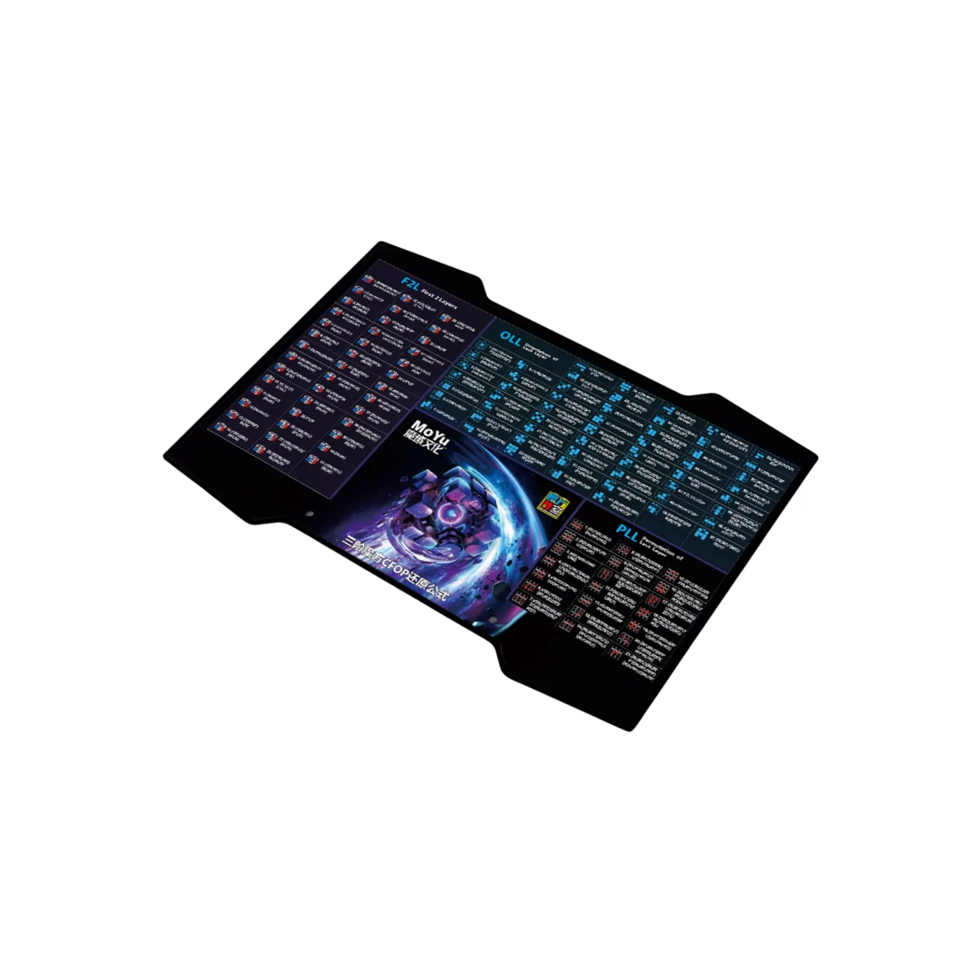 MoYu CFOP Cube Mat Medium - Speedcubing Practice Mat MoYu CFOP Cube Mat Medium - Speedcubing Practice Mat