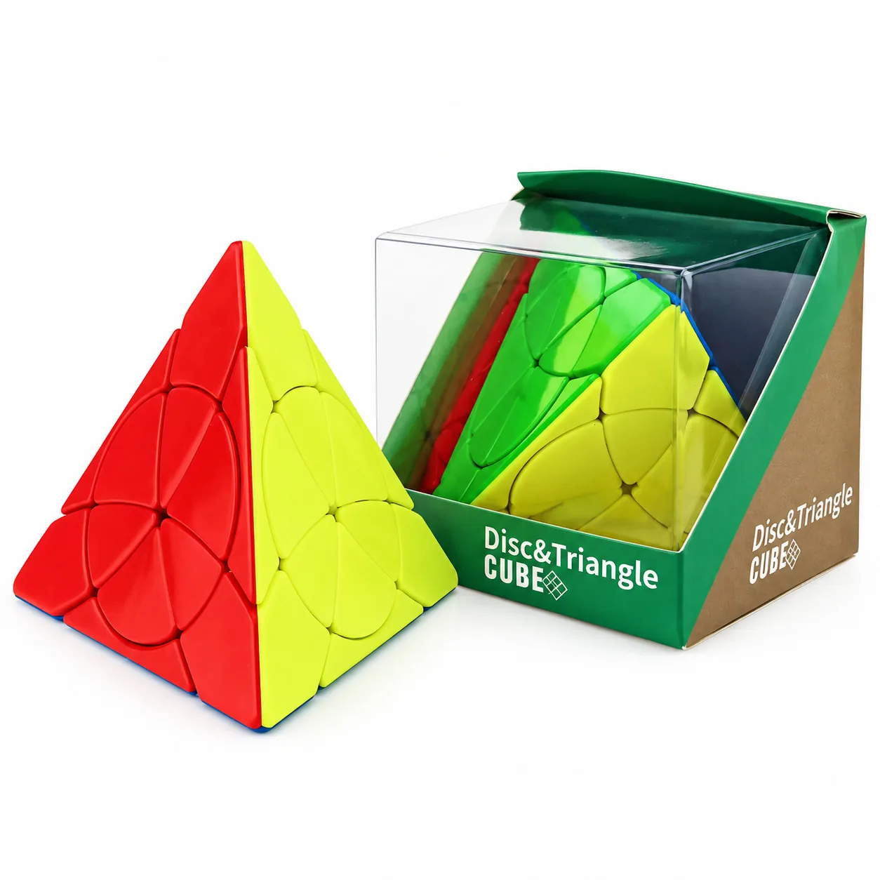 YJ Petal Pyraminx - Disc and Triangle Pyramid Puzzle YJ Petal Pyraminx - Disc and Triangle Pyramid Puzzle