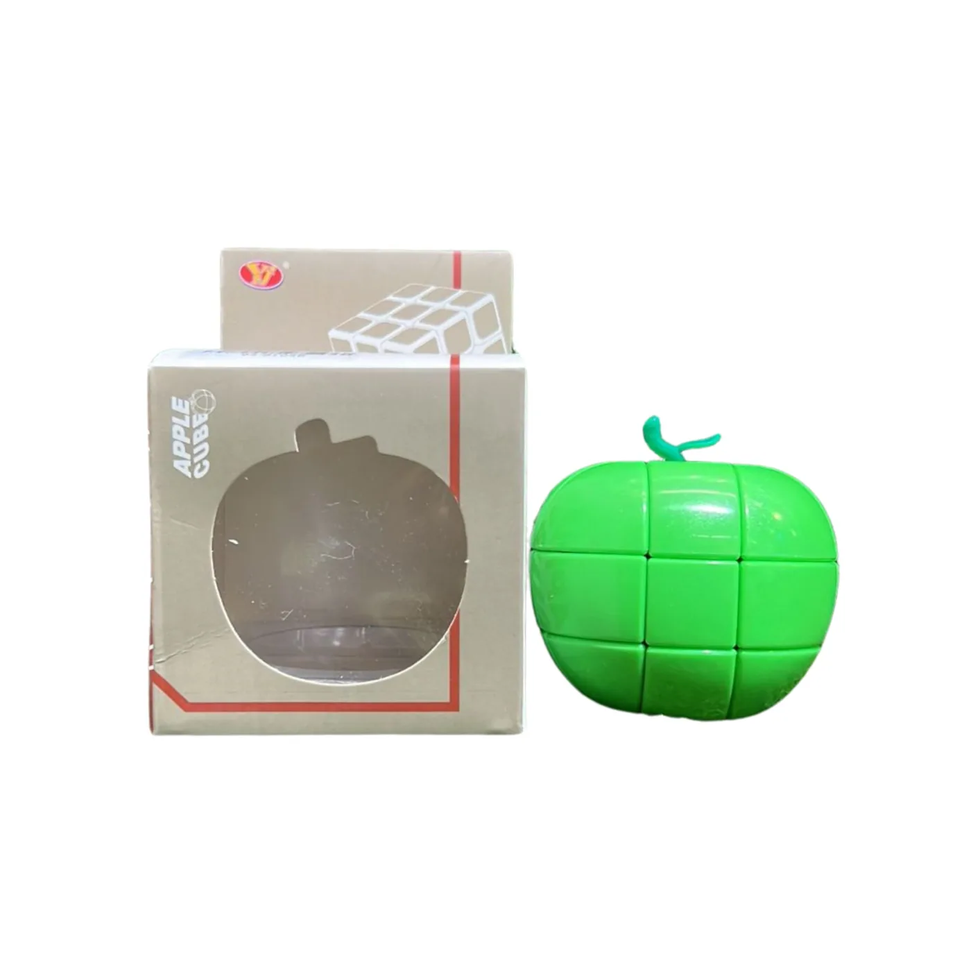 YJ Apple Shaped Twist Puzzle - Green YJ Apple Shaped Twist Puzzle - Green
