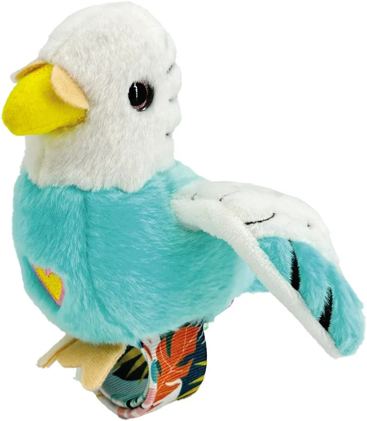 9404_1.webp Happy Yappers Parrot Turquoise – Chatting Plush Bird That Sings and Flaps Its Wings, for Toddlers, Ages 18 Months+ - view 12