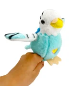 Happy Yappers Parrot Turquoise – Chatting Plush Bird That Sings and Flaps Its Wings, for Toddlers, Ages 18 Months+ - view 16