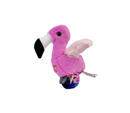 Happy Yappers Flamingo – Chatting Plush Bird That Sings and Flaps Its Wings, for Toddlers, Ages 18 Months+ - view 2