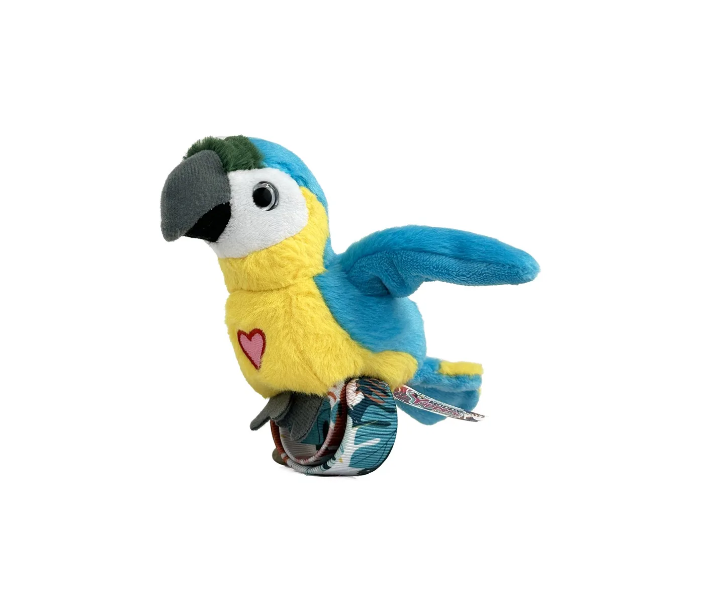 9593_2.webp Happy Yappers Blue Parrot – Chatting Plush Bird That Sings and Flaps Its Wings, for Toddlers, Ages 18 Months+ - view 13