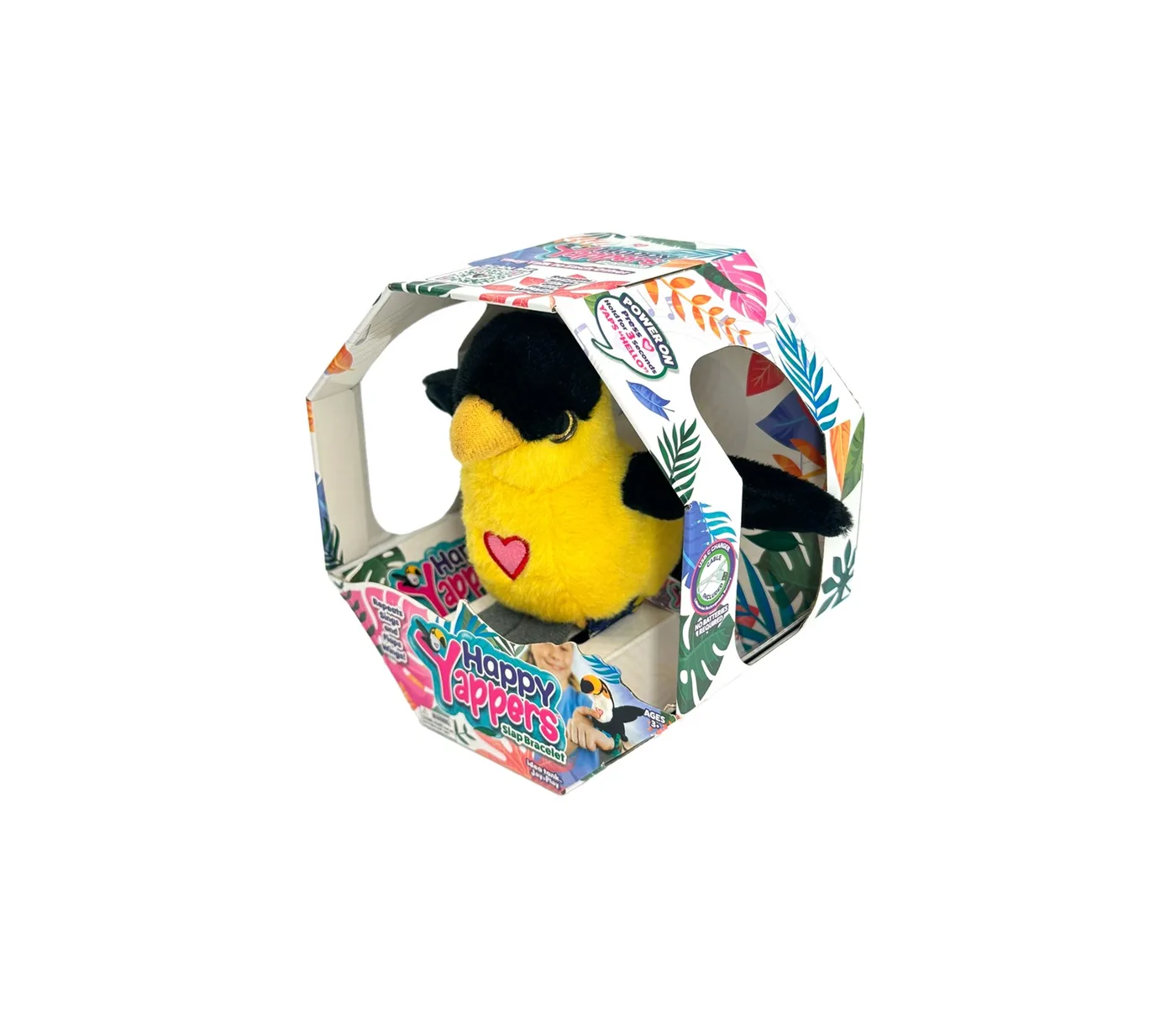 9596_1.webp Happy Yappers Oriole – Chatting Plush Bird That Sings and Flaps Its Wings, for Toddlers, Ages 18 Months+ - view 12