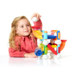 SmartMax Click and Roll – 30 Piece Magnetic Ball Run Building Set with Tubes and Panels for Kids - view 3