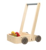 PlanToys Musical Bird Walker – Rubberwood Push-Along Walker Toy with Musical Sounds for Toddlers - view 3