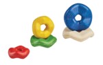 PlanToys Wave Stacker – Open-Ended Stacking Toy, Stack Vertically, Horizontally or Upside Down, No Rod Required - view 5