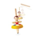 PlanToys Ballet Spinning Top – Pull String Ballerina Spinning Toy for Kids - view 4