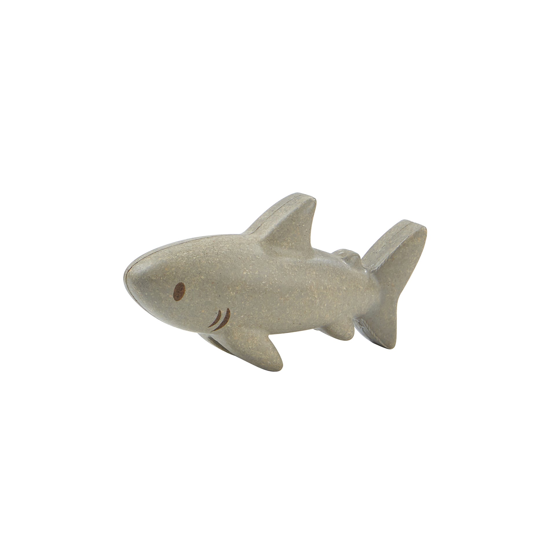Copyof6138-Packshot-03.jpg PlanToys Shark – Wooden Shark Animal Figure in Sustainable Rubberwood, Ocean Animal Collection, Ages 1+