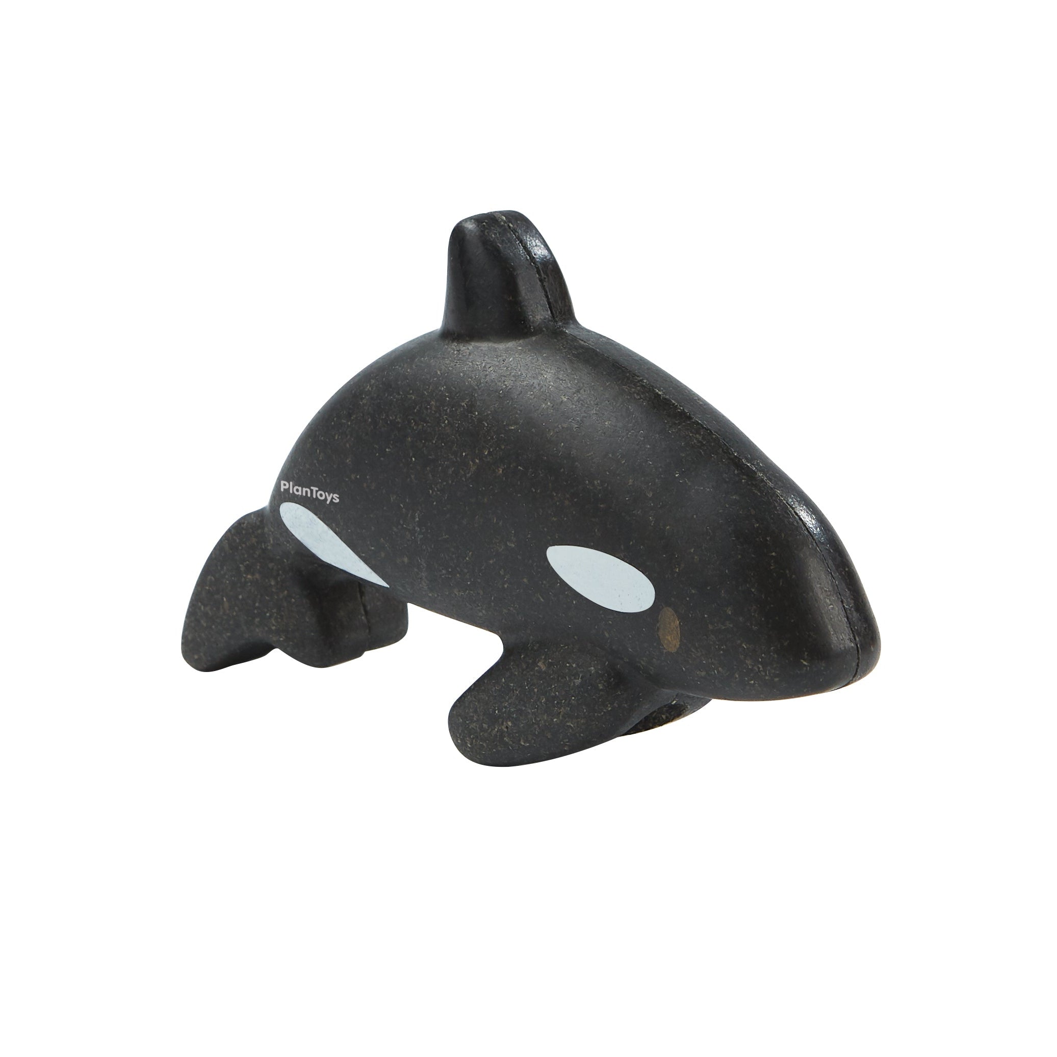 Copyof6141-Packshot-01.jpg PlanToys Orca – Wooden Orca Whale Animal Figure in Sustainable Rubberwood, Ocean Animal Collection, Ages 1+