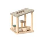 PlanToys PlanSpace Bathroom – Modular Dollhouse Bathroom Set for Dolls and Figurines, Connects with Other PlanSpace Sets