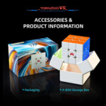 QiYi Tornado V5 Pioneer UV Magnetic Speedcube – Most Advanced Tornado V5 Version for Serious Speedcubers - view 23