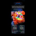 QiYi Tornado V5 Pioneer UV Magnetic Speedcube – Most Advanced Tornado V5 Version for Serious Speedcubers - view 12