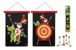 Scratch Europe Magnetic Darts Knight – Medium Magnetic Dart Board Game with Safe Plastic Darts for Kids