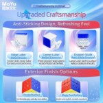 MoYu Super AoLong 3×3 Speedcube with 20-Magnet Ball-Core and MagLev – UV and Standard Matte Finish Versions - view 11