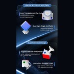 MoYu WeiLong V11 3×3 (20-Magnet Ball-Core + UV) Speedcube - view 13