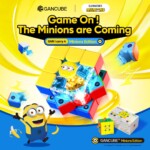 GAN i Carry 4 Minions Edition Smart Speedcube – Blue and Yellow Matte Finish for Beginners and Advanced Cubers - view 2