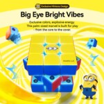 GAN i Carry 4 Minions Edition Smart Speedcube – Blue and Yellow Matte Finish for Beginners and Advanced Cubers - view 3