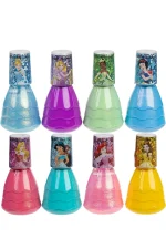 Townley Girl Disney Princess 8-Pack Nail Polish Set – Dress-Shaped Bottles for Girls, Ages 3+ - view 14