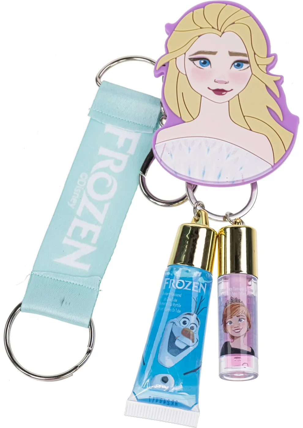 FZ4480GG_3.webp Townley Girl Frozen Lip Gloss Set with Elsa Keychain – 2 Translucent Glosses, Blueberry and Cotton Candy, Ages 3+ - view 14