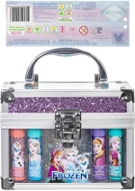 Townley Girl Frozen 4-Pack Lip Balm Set with Mini Train Case – Watermelon, Blueberry, Peach and Grape, Ages 3+ - view 15