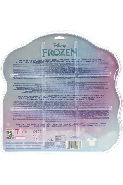 Townley Girl Frozen 12-Pack Nail Polish Set with Nail Files and Nail Stickers for Girls, Ages 3+ - view 2