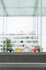 Scratch Europe Wooden Cars – 12 Piece Display of Ambulance, Fire Truck, Taxi and Police Car, Ages 12 Months+ - view 4