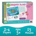 Peaceable Kingdom Mermaid Island – Cooperative Board Game with Sea Witch and Magic Wands for Kids, Ages 5+ - view 5