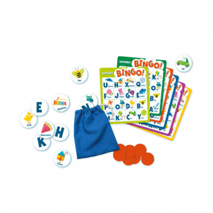 Peaceable Kingdom Alphabet Bingo – Letter Learning Bingo Game with 6 Boards for Kids - view 2