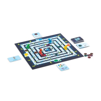 Peaceable Kingdom Space Escape – Cooperative Board Game with 1 Game Board and 51 Cards for Kids