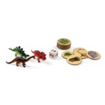 Peaceable Kingdom Dinosaur Escape – Cooperative Dinosaur Board Game with Fern Tokens and Volcano for Kids - view 4