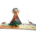 Peaceable Kingdom Dinosaur Escape – Cooperative Dinosaur Board Game with Fern Tokens and Volcano for Kids - view 3