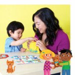 Peaceable Kingdom Friends & Neighbors – Emotions Matching Game with Helping Bag and Tokens for Kids - view 3