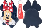 Townley Girl Minnie 2-Pack Lip Gloss Set with Silicone Bag and Keychain – Cotton Candy and Grape, Ages 3+ - view 15