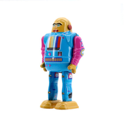 Mr & Mrs Tin TV Bot Collectors Item – Collectible Robot Figure Limited to 2000 Pieces Worldwide, Approx. 15 cm High, Ages 3+