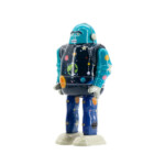 Mr & Mrs Tin Starbot Collectors Item – Collectible Robot Figure Limited to 2000 Pieces Worldwide, Approx. 15 cm High, Ages 3+