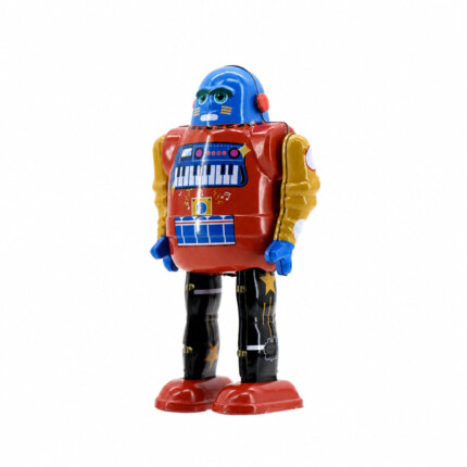 Mr & Mrs Tin Pianobot Collectors Item – Collectible Robot Figure Limited to 2000 Pieces Worldwide, Approx. 15 cm High, Ages 3