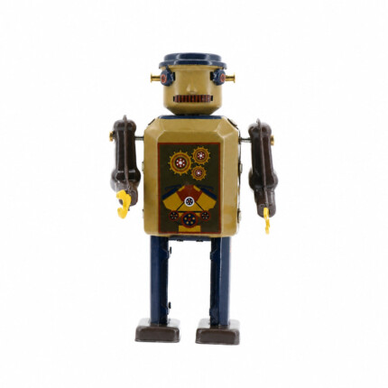 Mr & Mrs Tin Gearbot Collectors Item – Collectible Robot Figure Limited to 2000 Pieces Worldwide, Approx. 15 cm High, Ages 3+