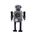 Mr & Mrs Tin Timebot Collectors Item – Collectible Robot Figure Limited to 2000 Pieces Worldwide, Approx. 15 cm High, Ages 3+