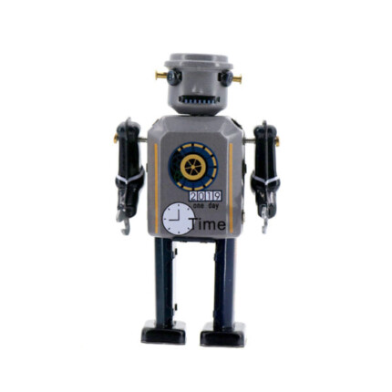 Mr & Mrs Tin Timebot Collectors Item – Collectible Robot Figure Limited to 2000 Pieces Worldwide, Approx. 15 cm High, Ages 3+