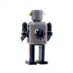Mr & Mrs Tin Timebot Collectors Item – Collectible Robot Figure Limited to 2000 Pieces Worldwide, Approx. 15 cm High, Ages 3+
