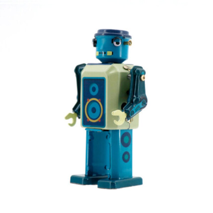 Mr & Mrs Tin Vinylbot Collectors Item – Collectible Robot Figure Limited to 2000 Pieces Worldwide, Approx. 15 cm High, Ages 3