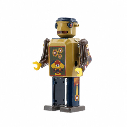 Mr & Mrs Tin Gearbot Collectors Item – Collectible Robot Figure Limited to 2000 Pieces Worldwide, Approx. 15 cm High, Ages 3+