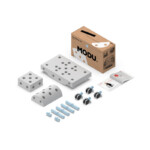 MODU Curiosity Kit (Small) – Blue – Starter Kit of Modular Building Blocks to Balance, Wobble, Jump and Ride, for Babies and