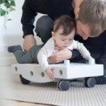 MODU Curiosity Kit (Small) – Blue – Starter Kit of Modular Building Blocks to Balance, Wobble, Jump and Ride, for Babies and